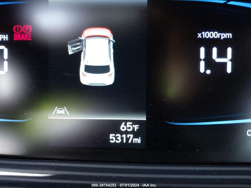 2023 Hyundai Venue Limited VIN: KMHRC8A39PU232360 Lot: 39754252