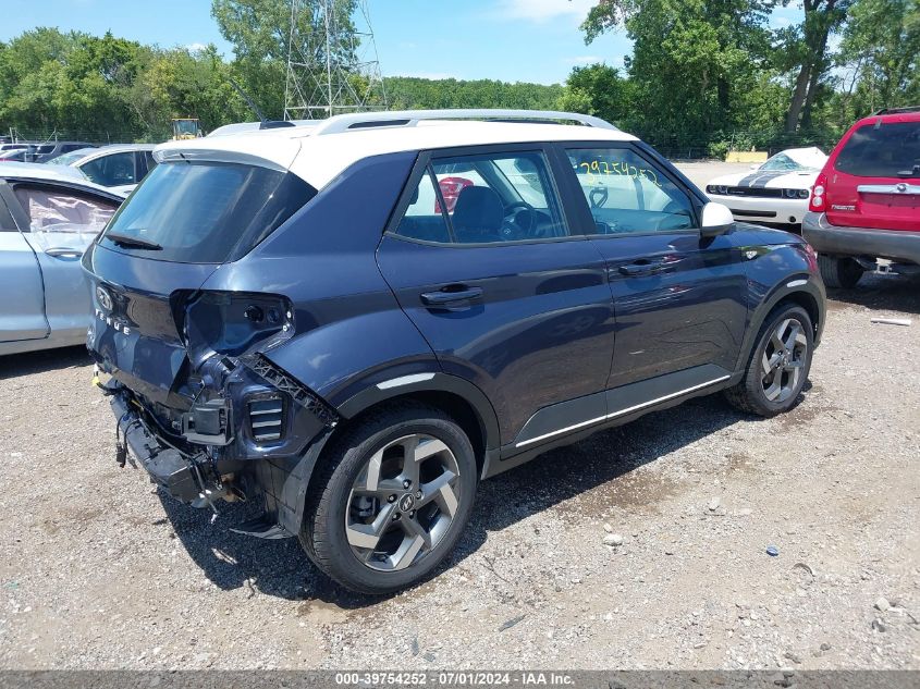 2023 Hyundai Venue Limited VIN: KMHRC8A39PU232360 Lot: 39754252