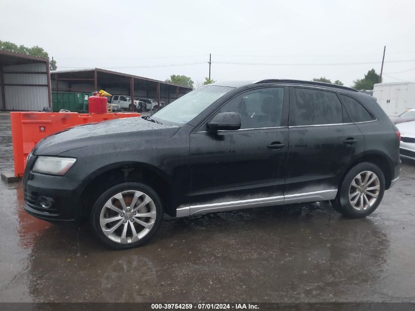 2013 Audi Q5 2.0T Premium VIN: WA1LFAFP7DA042164 Lot: 39754259