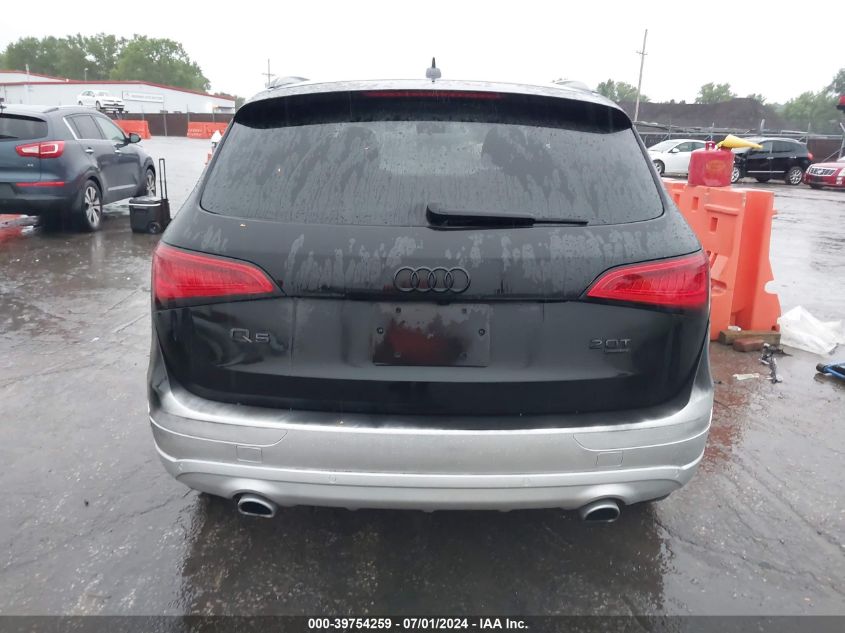 2013 Audi Q5 2.0T Premium VIN: WA1LFAFP7DA042164 Lot: 39754259