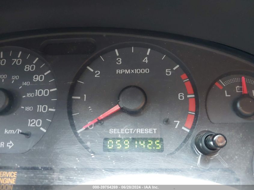 2003 Ford Mustang VIN: 1FAFP44473F416936 Lot: 39754269