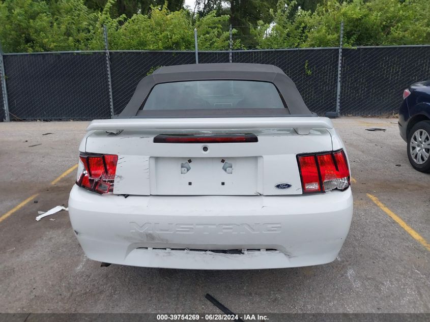 2003 Ford Mustang VIN: 1FAFP44473F416936 Lot: 39754269