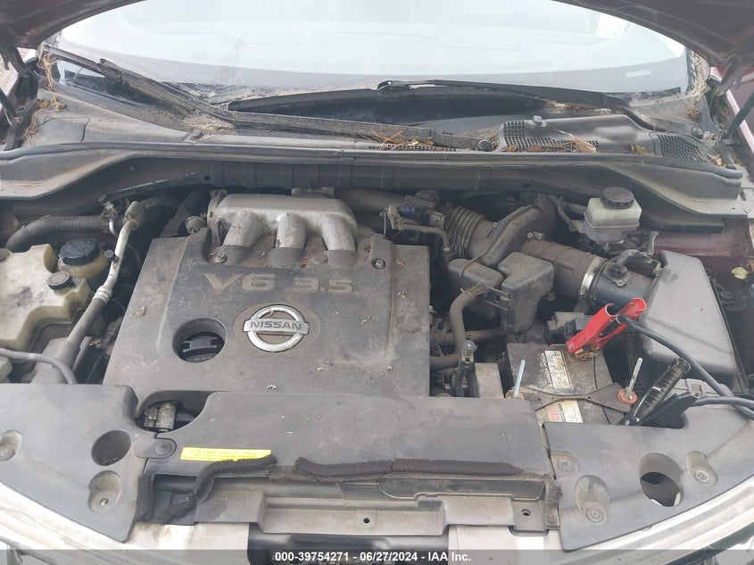 2007 Nissan Murano Sl VIN: JN8AZ08T17W528084 Lot: 39754271