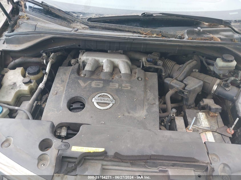 2007 Nissan Murano Sl VIN: JN8AZ08T17W528084 Lot: 39754271