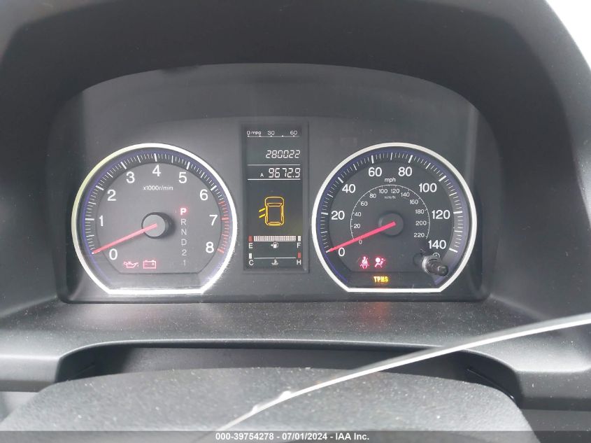 2009 Honda Cr-V Ex VIN: 5J6RE38549L008098 Lot: 39754278