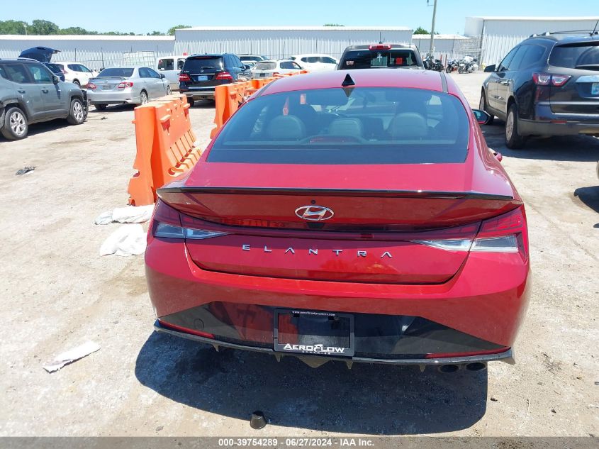 2023 HYUNDAI ELANTRA N LINE - KMHLR4AF6PU603529