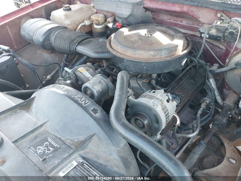 1988 Chevrolet Gmt-400 C1500 VIN: 2GCDC14K8J1106406 Lot: 39754290