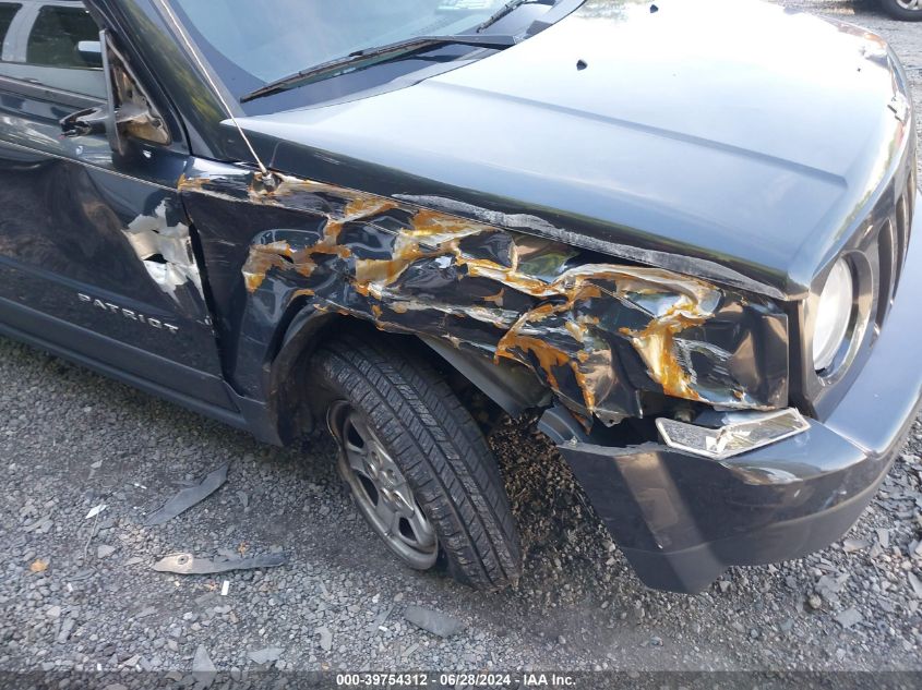 1C4NJRBB7ED809422 2014 Jeep Patriot Sport