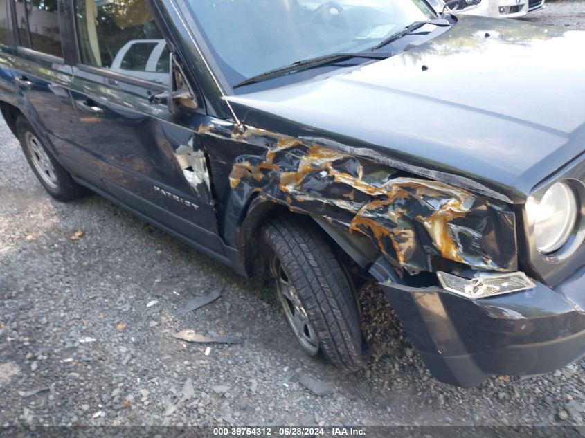 1C4NJRBB7ED809422 2014 Jeep Patriot Sport