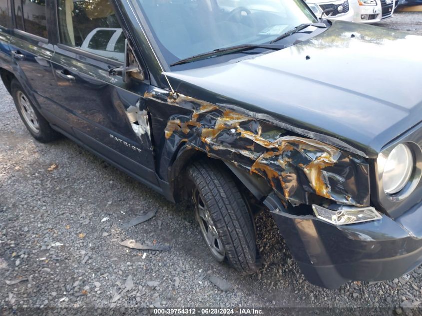 1C4NJRBB7ED809422 2014 Jeep Patriot Sport