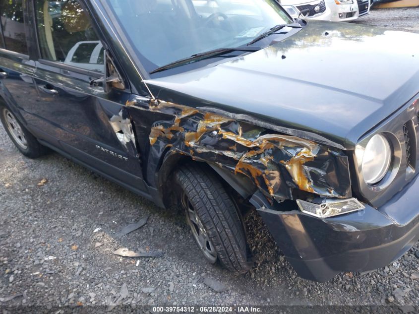 1C4NJRBB7ED809422 2014 Jeep Patriot Sport