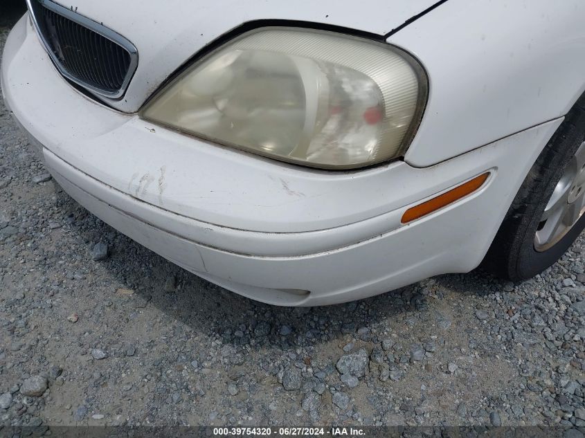 2001 Mercury Sable Ls VIN: 1MEFM53U61G629702 Lot: 39754320