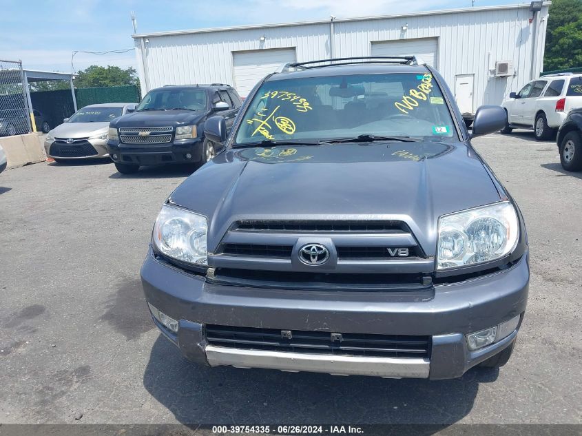 2003 Toyota 4Runner Limited V8 VIN: JTEBT17R930007071 Lot: 39754335