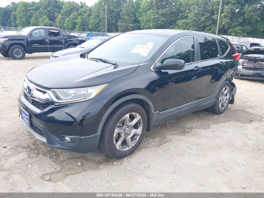 2018 Honda Cr-V Exl VIN: 7FARW1H85JE033993 Lot: 39754336