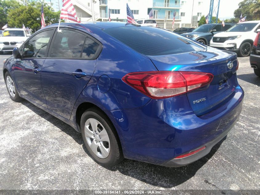 3KPFK4A70HE104644 | 2017 KIA FORTE