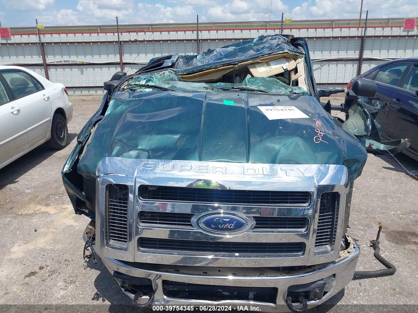 2010 Ford F250 Super Duty VIN: 1FTSW2AR5AEA37758 Lot: 39754345