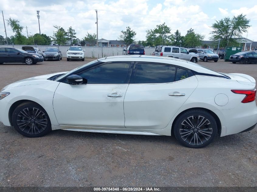 2018 Nissan Maxima 3.5 Platinum VIN: 1N4AA6AP5JC407284 Lot: 39754348