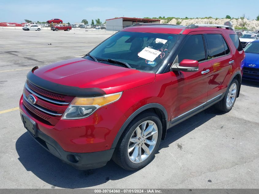 2014 Ford Explorer Limited VIN: 1FM5K7F86EGB62537 Lot: 39754360