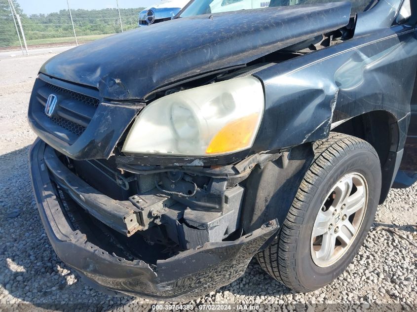 2003 Honda Pilot Ex-L VIN: 2HKYF18573H583648 Lot: 39754383