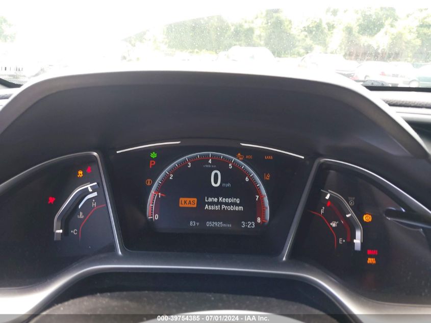 2019 Honda Civic Sport VIN: 2HGFC2F82KH557065 Lot: 39754385