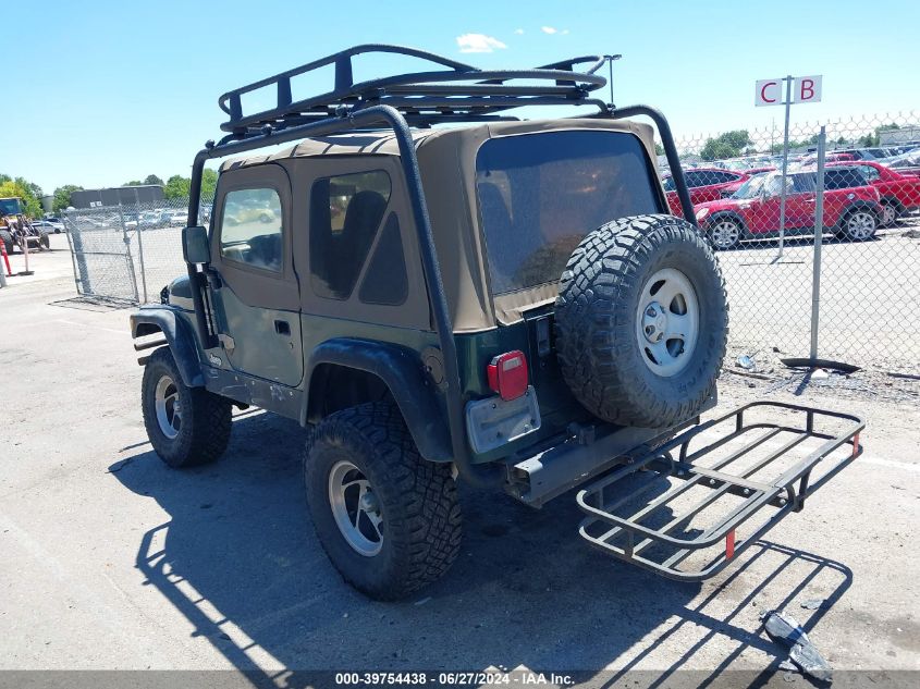 2000 Jeep Wrangler Sport VIN: 1J4FA49S2YP792832 Lot: 39754438