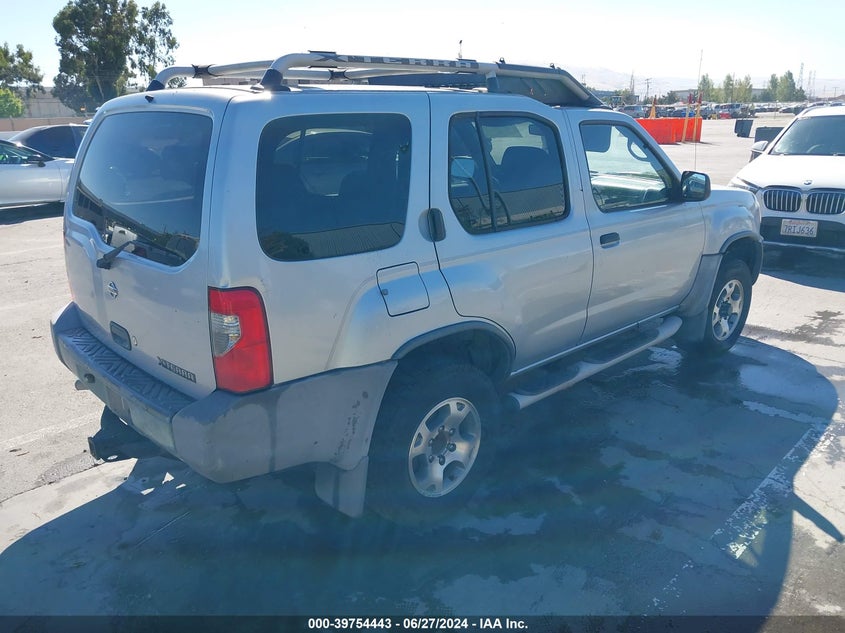 2001 Nissan Xterra Xe VIN: 5N1ED28Y91C504820 Lot: 39754443