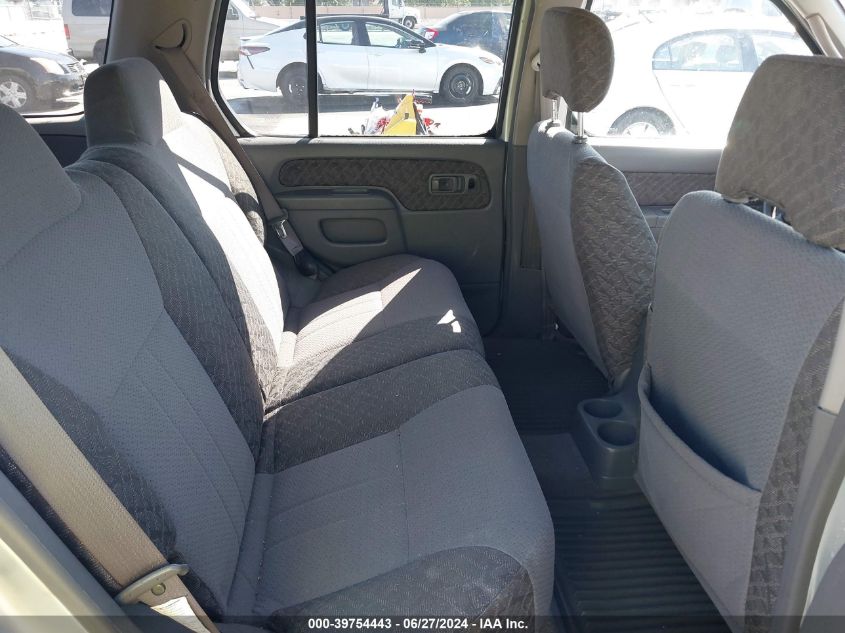 2001 Nissan Xterra Xe VIN: 5N1ED28Y91C504820 Lot: 39754443