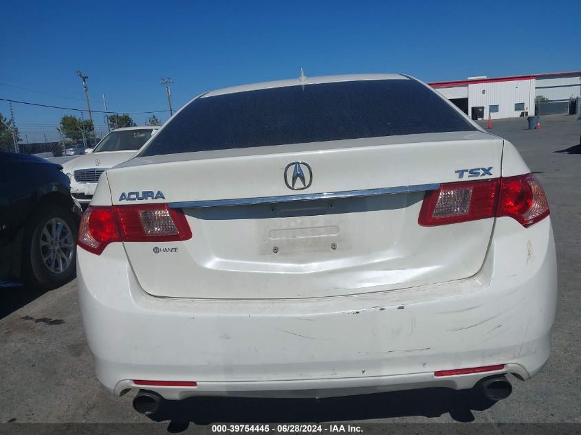 2011 Acura Tsx 2.4 VIN: JH4CU2F68BC004404 Lot: 39754445