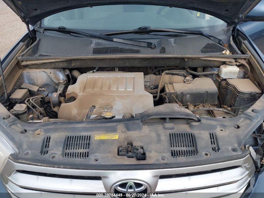 2011 Toyota Highlander Se VIN: 5TDBK3EH5BS045485 Lot: 39754449