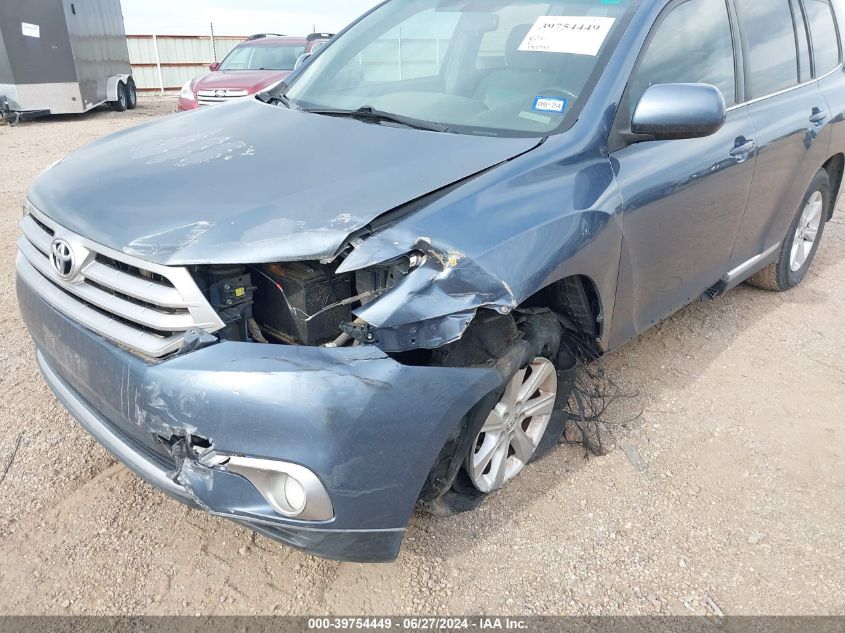 2011 Toyota Highlander Se VIN: 5TDBK3EH5BS045485 Lot: 39754449