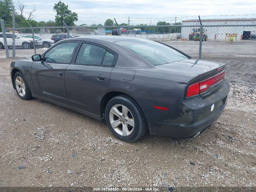 2013 Dodge Charger Se VIN: 2C3CDXBG5DH668046 Lot: 39754450