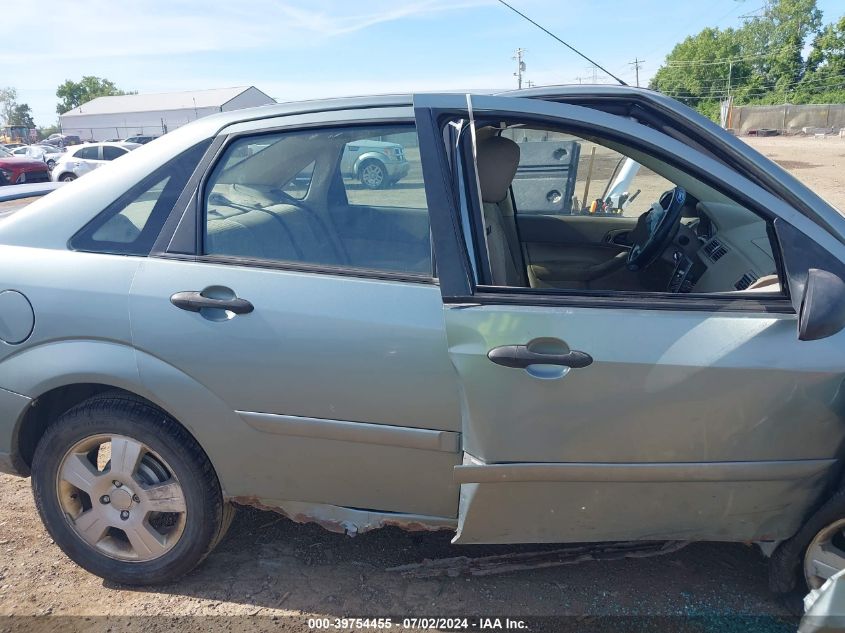 2006 Ford Focus Zx4 VIN: 1FAHP34NX6W128201 Lot: 39754455