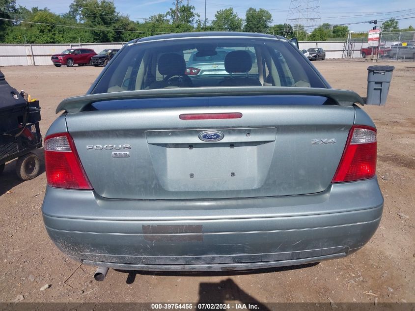 2006 Ford Focus Zx4 VIN: 1FAHP34NX6W128201 Lot: 39754455