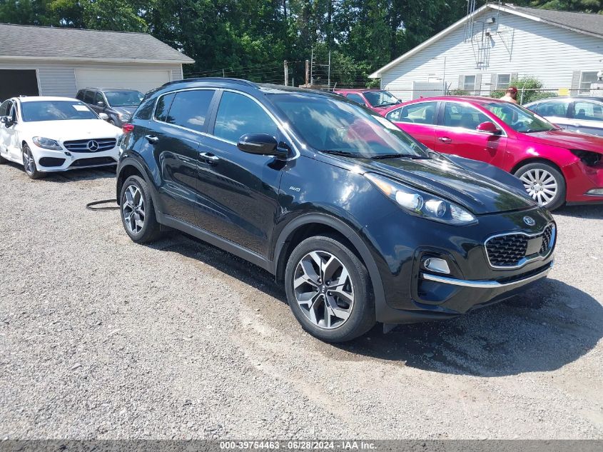 2021 Kia Sportage Ex VIN: KNDPNCAC2M7891433 Lot: 39754463