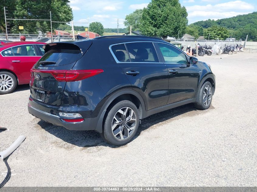 2021 Kia Sportage Ex VIN: KNDPNCAC2M7891433 Lot: 39754463