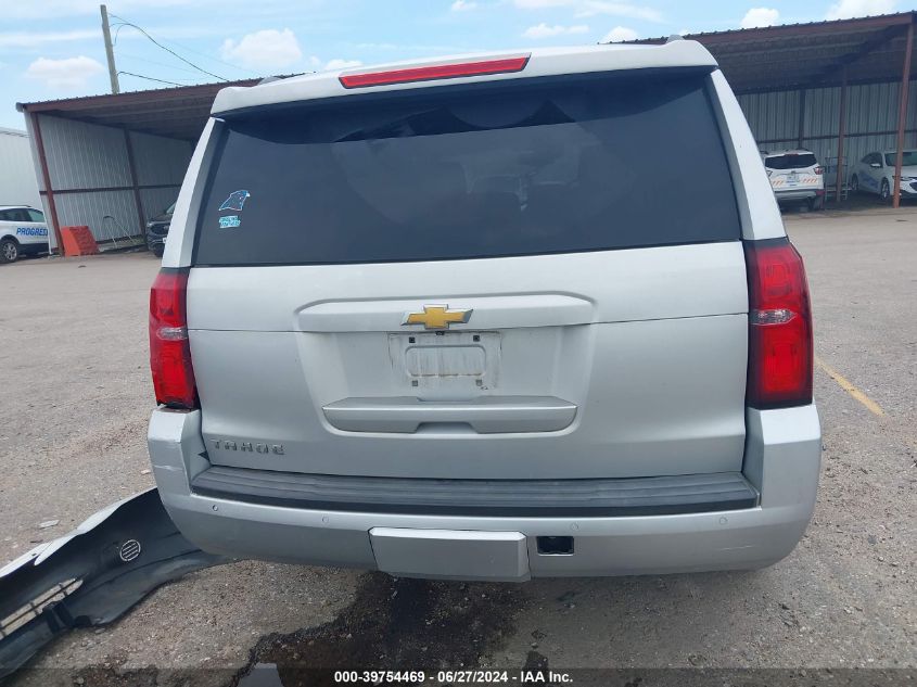 2015 Chevrolet Tahoe C1500 Lt VIN: 1GNSCBKC4FR169727 Lot: 39754469