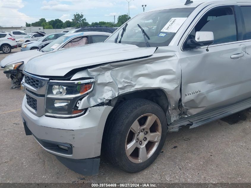 2015 Chevrolet Tahoe C1500 Lt VIN: 1GNSCBKC4FR169727 Lot: 39754469