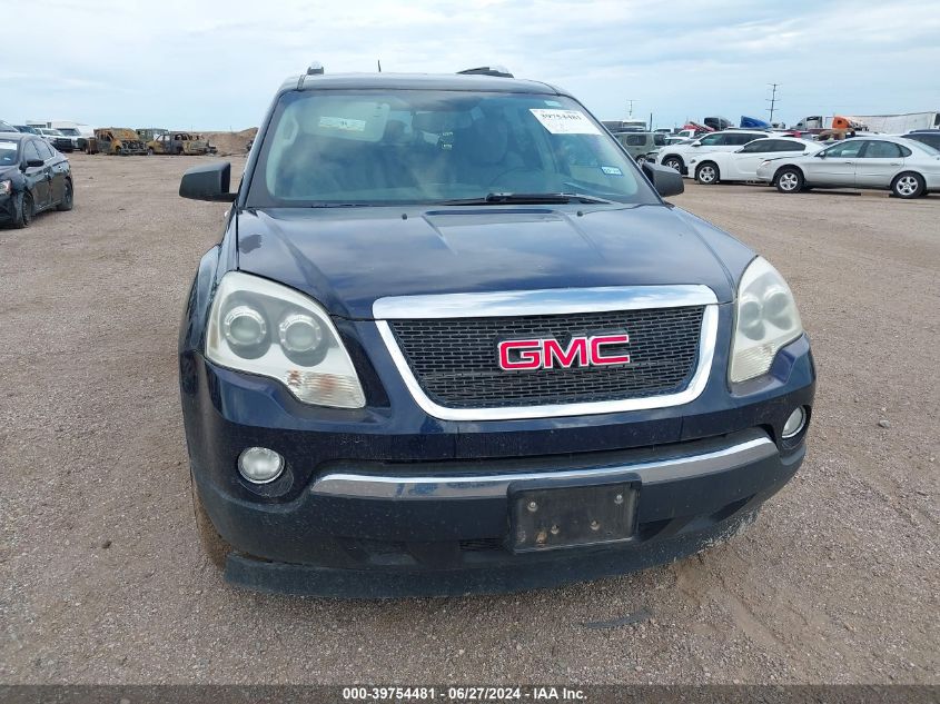 2009 GMC Acadia Sle VIN: 1GKER13D19J166796 Lot: 39754481