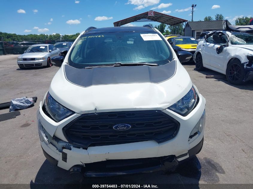 2020 Ford Ecosport Ses VIN: MAJ6S3JLXLC326797 Lot: 39754483