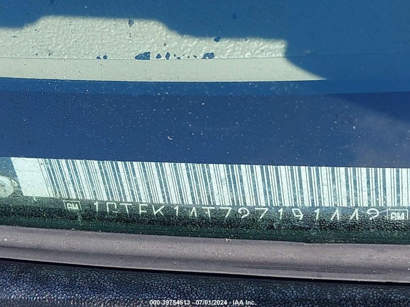 2002 GMC Sierra 1500 Sle VIN: 1GTEK14T72Z191442 Lot: 39754513