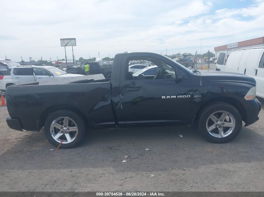 2012 Ram 1500 St VIN: 3C6JD6AT6CG158807 Lot: 39754536