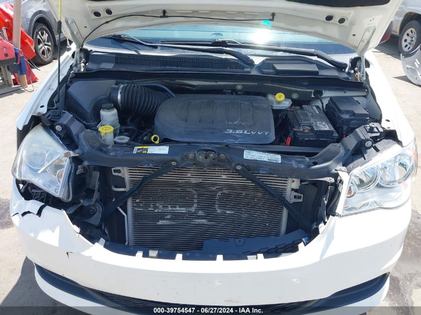 2013 Dodge Grand Caravan Se VIN: 2C4RDGBG7DR636179 Lot: 39754547