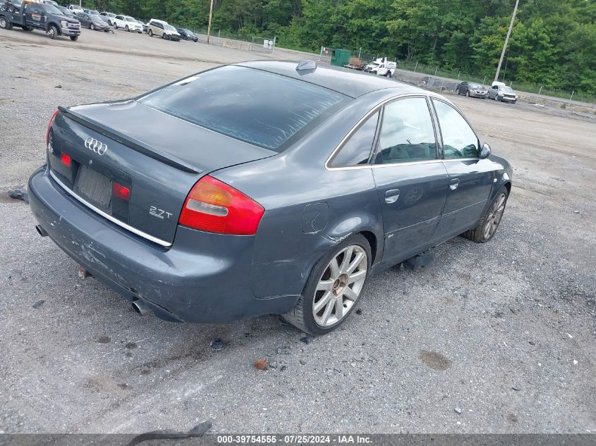 2004 Audi A6 2.7T S-Line VIN: WAUCD64B04N085153 Lot: 39754555