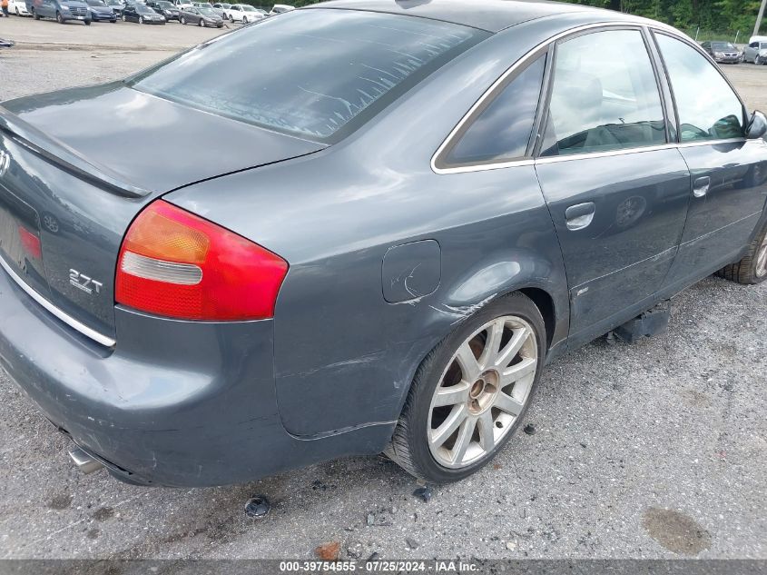 2004 Audi A6 2.7T S-Line VIN: WAUCD64B04N085153 Lot: 39754555