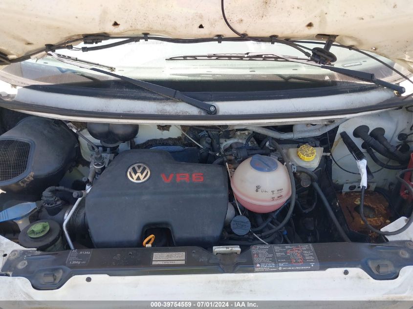 1999 Volkswagen Eurovan Mv VIN: WV3AH2704XH123453 Lot: 39754559