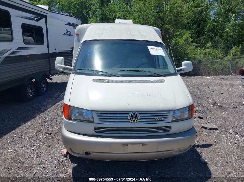 1999 Volkswagen Eurovan Mv VIN: WV3AH2704XH123453 Lot: 39754559