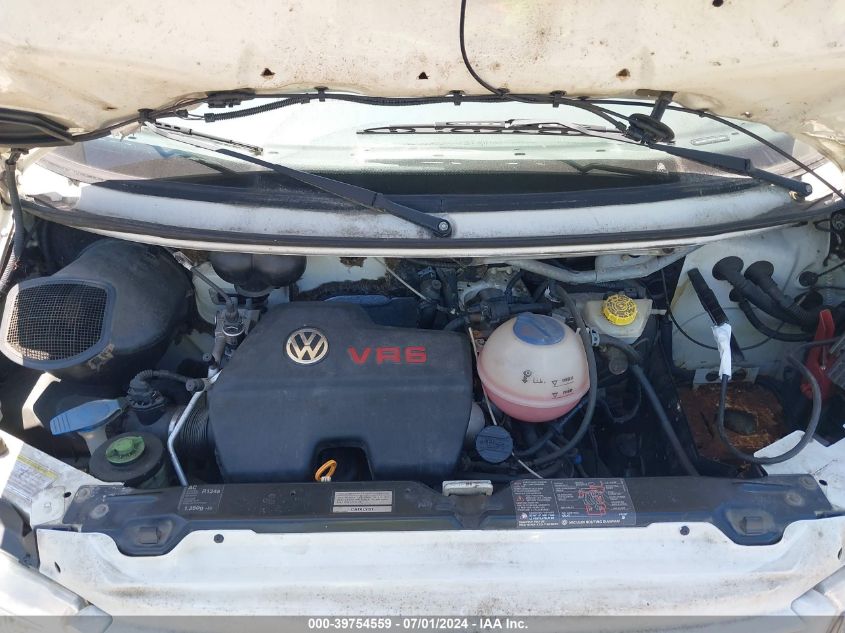 1999 Volkswagen Eurovan Mv VIN: WV3AH2704XH123453 Lot: 39754559