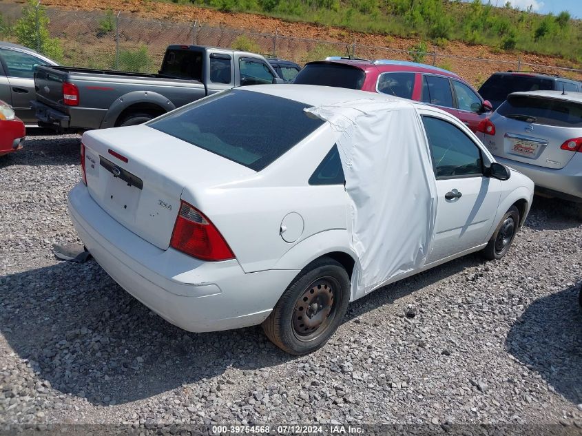 2005 Ford Focus Zx4 VIN: 1FAFP34N75W294004 Lot: 39754568