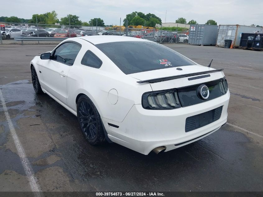 2013 Ford Mustang Gt Premium VIN: 1ZVBP8CFXD5231089 Lot: 39754573