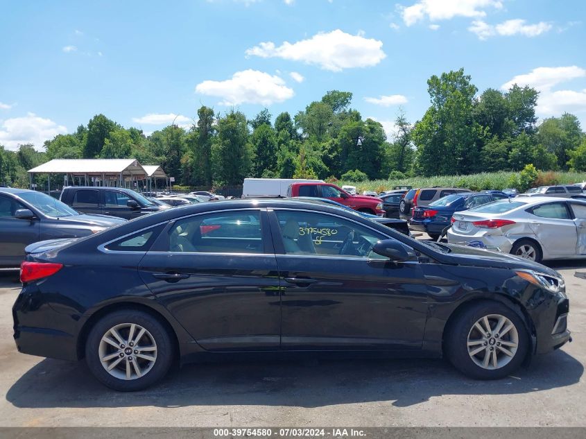 2017 Hyundai Sonata Se VIN: 5NPE24AF5HH439140 Lot: 39754580